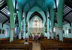 View towards the east