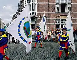 Flag throwers Alfaritax Krawabelli, Lille, France