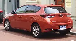 Facelift Corolla Hybrid (ZWE186, Australia)
