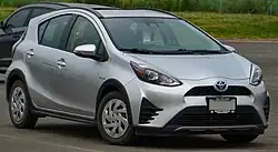 Second facelift Prius c/Aqua Crossover