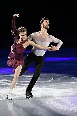 Gabriella Papadakis and Guillaume Cizeron at the 2018 Winter Olympics
