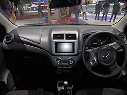2019 Ayla 1.2 R Deluxe interior (Indonesia)