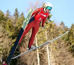 Tess Arnone at Nordic Mixed Team