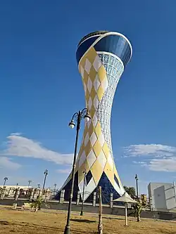 Arar Water Tower in Arar, the capital of the Northern Borders Province