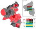 2021 Rhineland-Palatinate state election, Red is SPD, Black is CDU