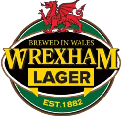 The Wrexham Lager emblem from 2021