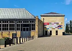 South-east corner of the quadrangle