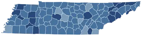 Final results by county