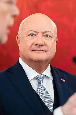 Austria Christian Stocker, Chancellor