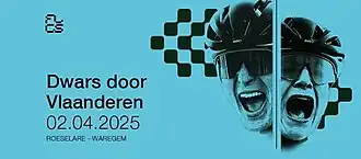 Event poster with previous winners Matteo Jorgenson and Marianne Vos