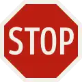 202 – Stop sign (formerly used )