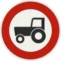233-55 – Entry prohibited for tractors (formerly used )