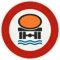 235 – Entry prohibited for vehicles carrying goods that may cause pollution (formerly used )