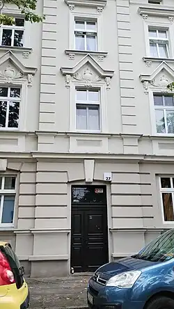 Detail of the entrance portal