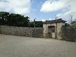 Second gate (from interior)