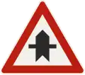 301 – Crossroads (with a minor road) (formerly used )