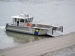 LC-350, the New York Naval Militia's newest vessel, received on July 21, 2018.