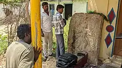 Marasuru Madivala 9th-century Puniseyamma Hero-stone