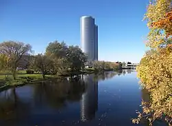 In front of the Zunds Canal&nbsp;[lv]