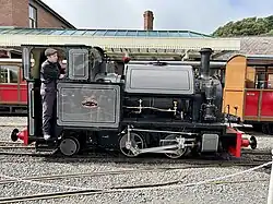 Edward Thomas at Tywyn Wharf