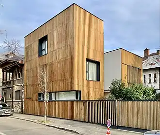 Minimalist house no. 4A on Strada Dimitrie Racoviță (probably late 2010s)