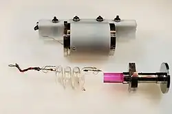 A ruby laser