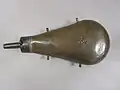 United States Navy flask for priming naval cannon; after 1842