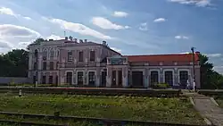 Zvenyhorodka railway station, which, despite its name, is located in Yerky