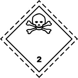 Class 2.3: Poisonous Gas