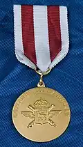 Gotland Anti-Aircraft Battalion (Lv 2) Honorary Medal in Gold, m/1990.