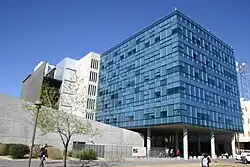 The south east side of Lattie F. Coor Hall