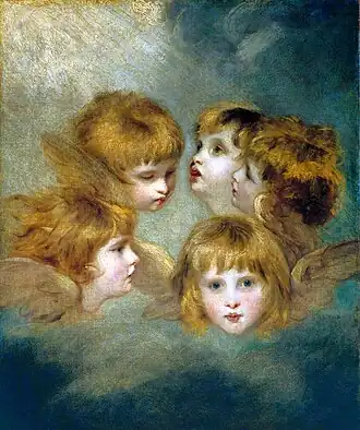 Heads of Angels by Joshua Reynolds