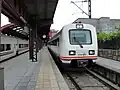 Renfe Class 594, TRD at Coruña station
