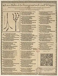 One of Deloney's ballads about the Spanish Armada