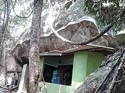 a reconstructed cave