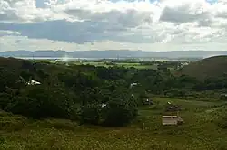 A view of native houses in Bula