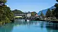 The Aare in Interlaken