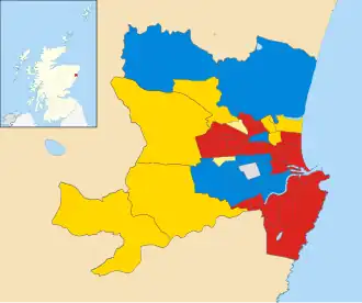 1977 results map
