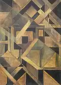 Absctract Composition with Crystalline Forms, 1920