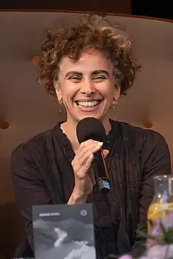 Shibli during the Literary Heights Festival in 2024