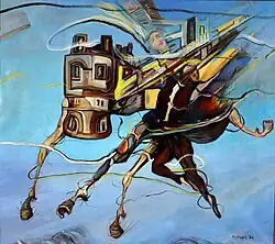 Little Constantine (1996), oil in canvas, 110 x 120&nbsp;cm