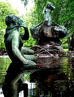 Aino Fountain in Lahti, 1912