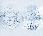 First Design of an external rotor motor