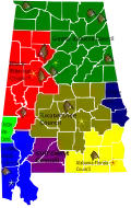 Boy Scout Council Map