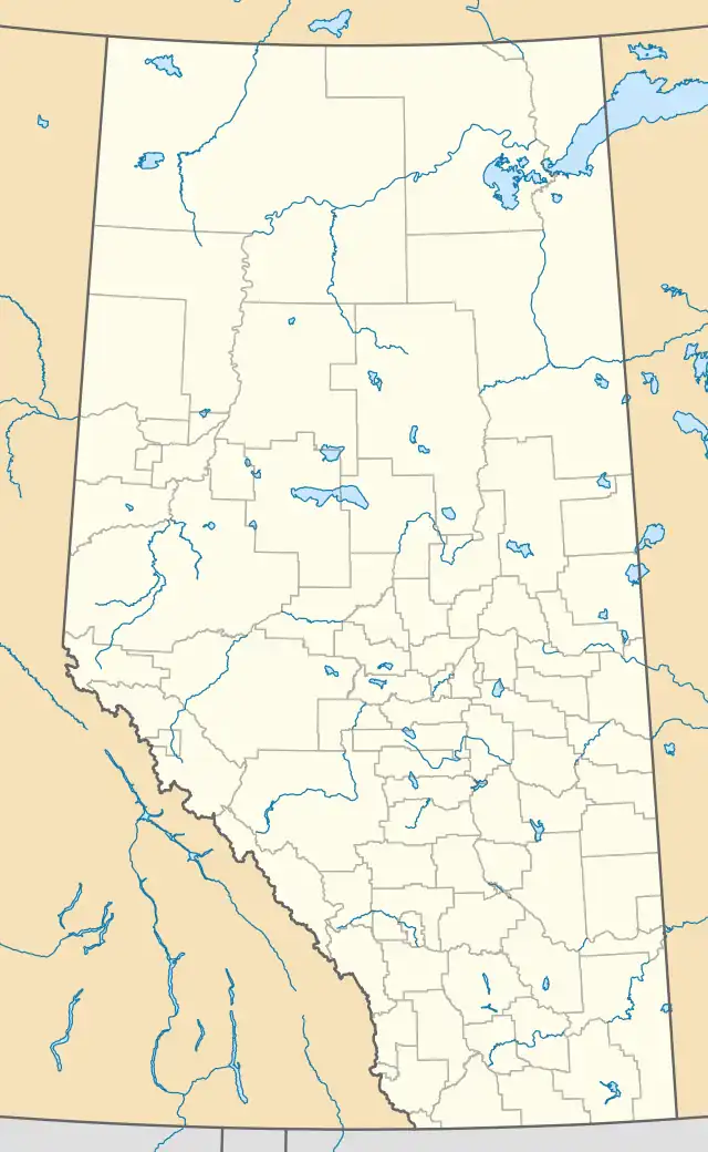 British Army Training Unit Suffield is located in Alberta