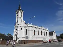 The Dutch Reformed Church, a Provincial Heritage Site,[1] in Alexandria