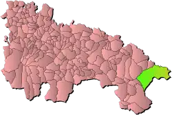 Location within La Rioja.