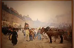 Les quais de Bordeaux, le matin, 1895