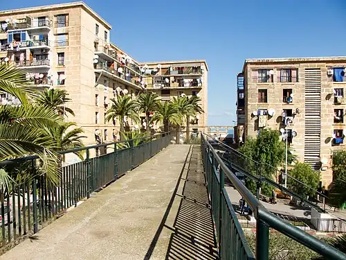 Housing complex "Confort normal" Diar-El-Mahcoul built in 18 months. 1953-55.