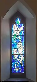 Window 10, angel and 'Vava', his nickname for his wife